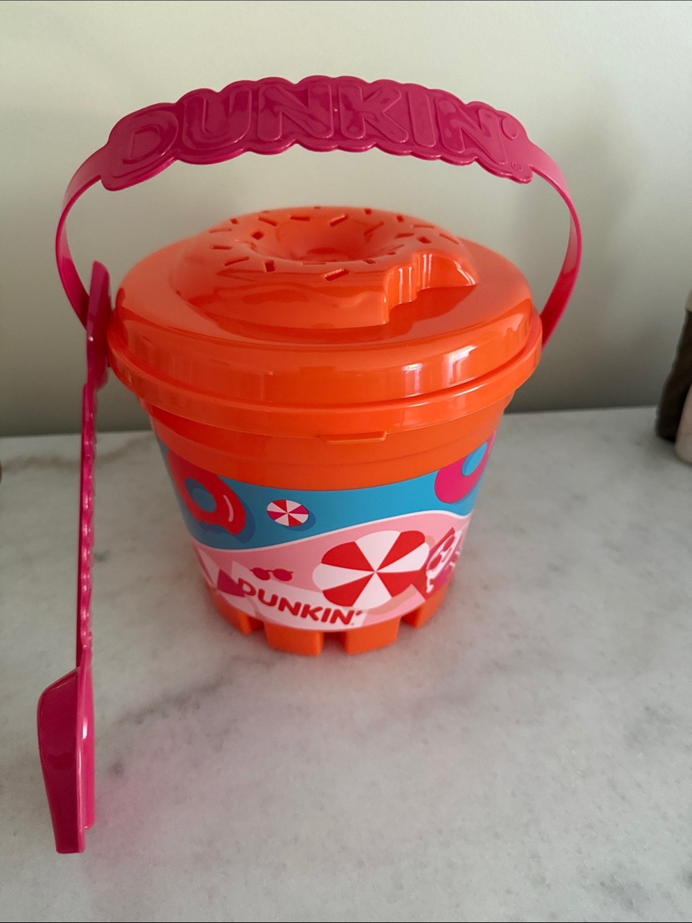 2025 Dunkin Donuts bucket and shovel